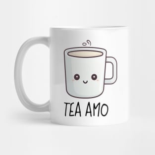 Cute Tea Amo Mug Drawing Mug